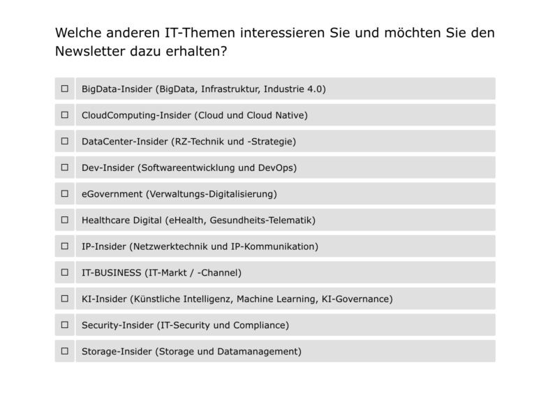 CloudComputing-Insider Award - how to vote - other topics