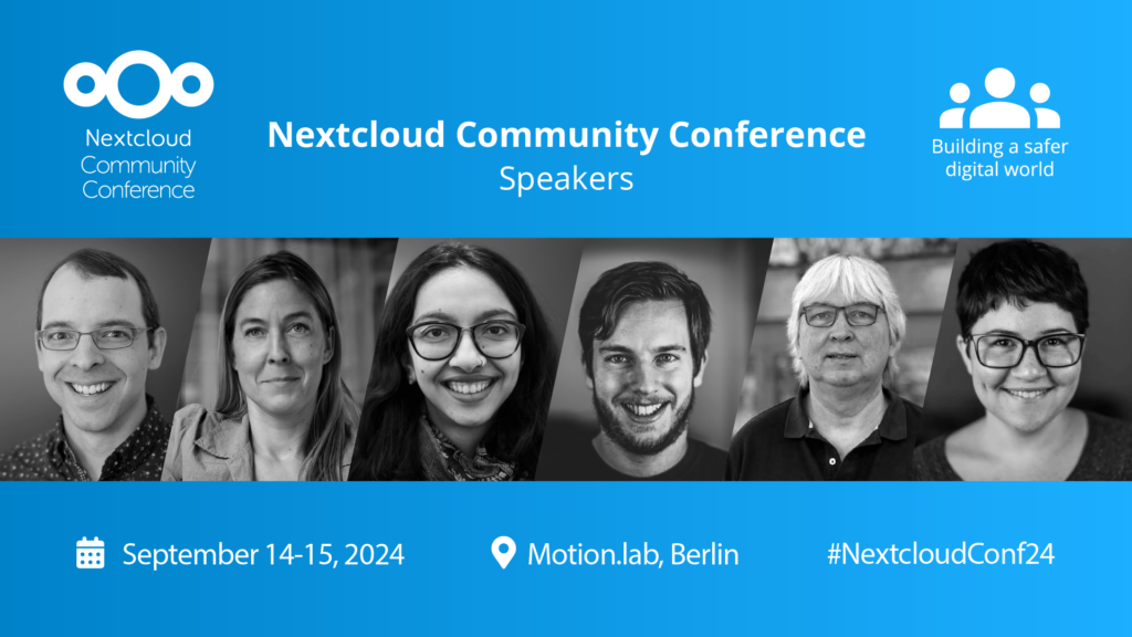 Nextcloud Community Conference speakers