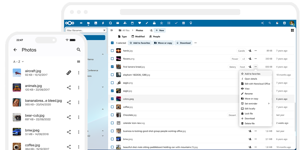 Nextcloud Files Hub 9