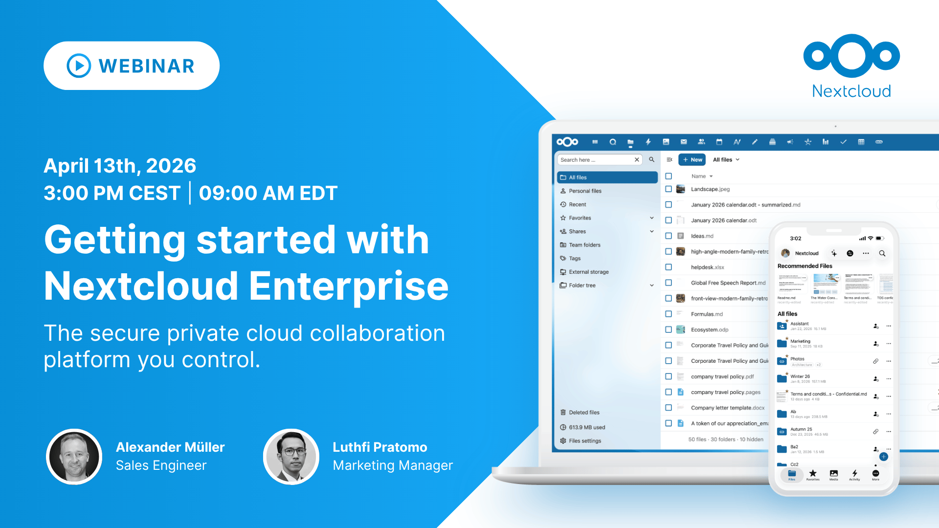 Getting started webinar 2026 Getting started webinar 2026