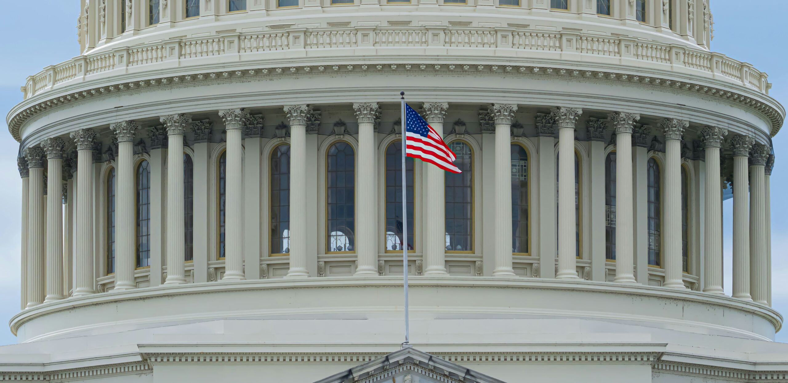 Congress of the United States with US flag