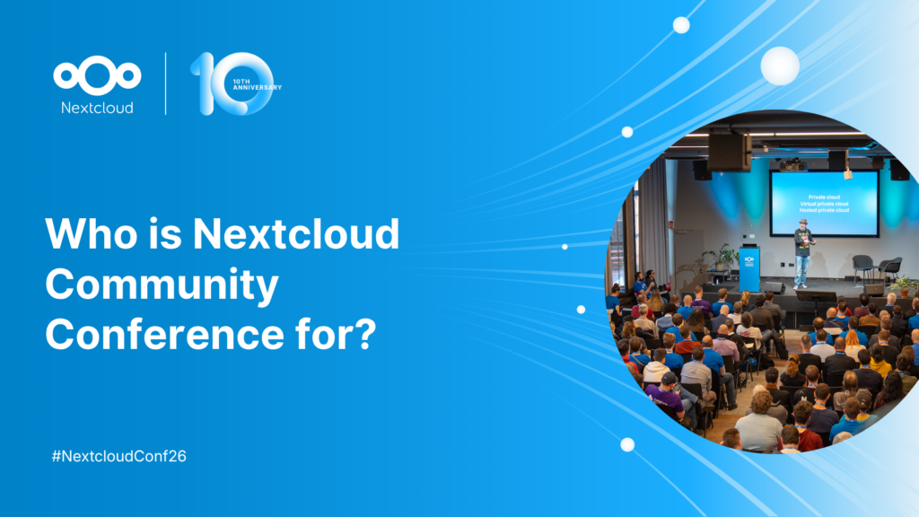 Who is Nextcloud Community Conference for?