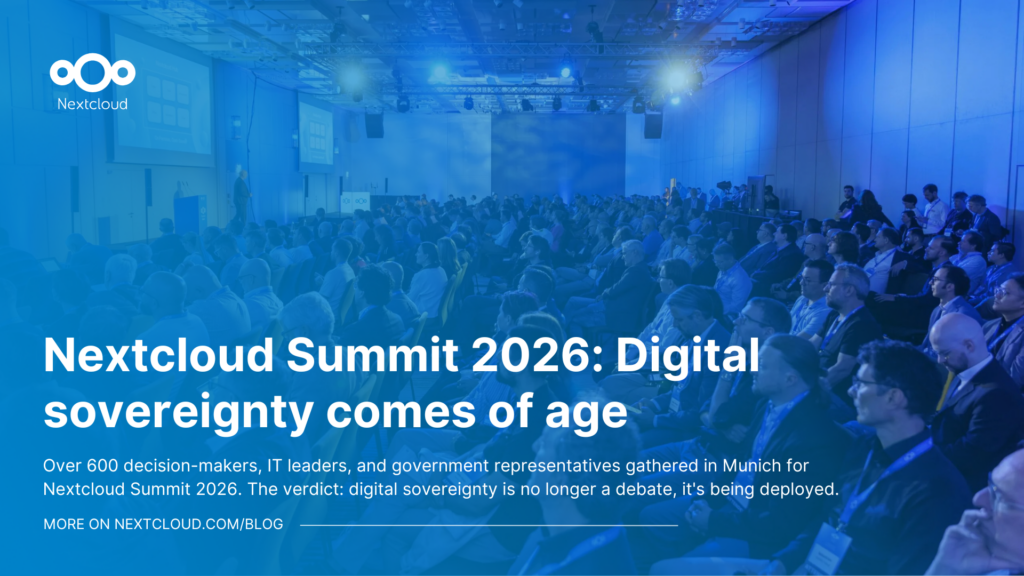 Nextcloud Summit 2026 featured image
