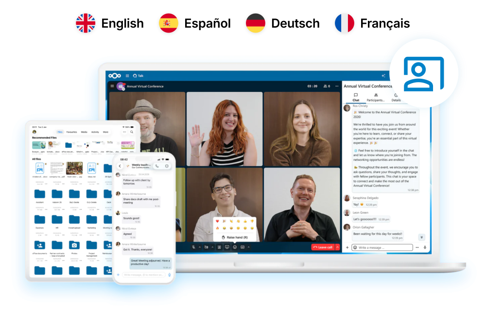 Nextcloud Hub 26 Summer demo Nextcloud Hub 26 Summer demo